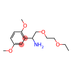 2-[1-amino-2-(2-ethoxyethoxy)ethyl]-1,4-dimethoxybenzene