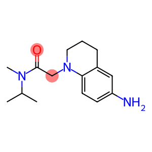 2-(6-amino-1,2,3,4-tetrahydroquinolin-1-yl)-N-methyl-N-(propan-2-yl)acetamide