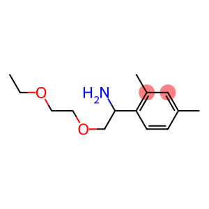 1-[1-amino-2-(2-ethoxyethoxy)ethyl]-2,4-dimethylbenzene