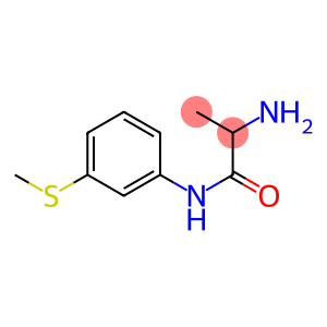 2-amino-N-[3-(methylthio)phenyl]propanamide