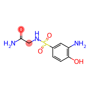 2-[(3-amino-4-hydroxybenzene)sulfonamido]acetamide
