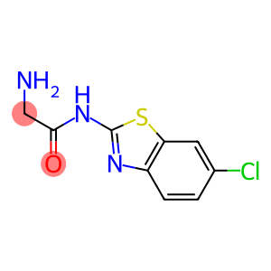 2-amino-N-(6-chloro-1,3-benzothiazol-2-yl)acetamide