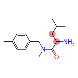 2-amino-N,4-dimethyl-N-[(4-methylphenyl)methyl]pentanamide