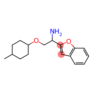 2-{1-amino-2-[(4-methylcyclohexyl)oxy]ethyl}-1-benzofuran