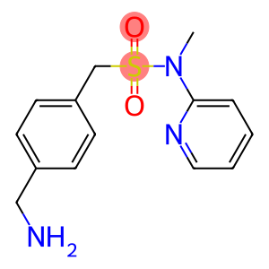 1-[4-(aminomethyl)phenyl]-N-methyl-N-(pyridin-2-yl)methanesulfonamide