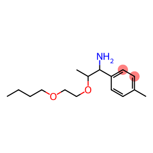 1-[1-amino-2-(2-butoxyethoxy)propyl]-4-methylbenzene