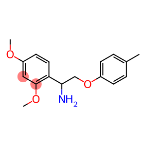 1-[1-amino-2-(4-methylphenoxy)ethyl]-2,4-dimethoxybenzene