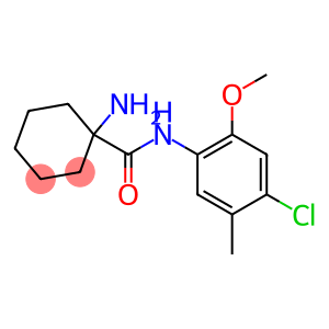 1-amino-N-(4-chloro-2-methoxy-5-methylphenyl)cyclohexanecarboxamide