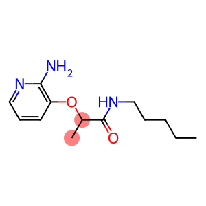 2-[(2-aminopyridin-3-yl)oxy]-N-pentylpropanamide