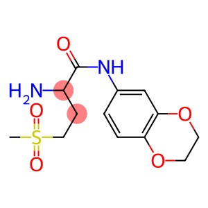 2-amino-N-(2,3-dihydro-1,4-benzodioxin-6-yl)-4-methanesulfonylbutanamide