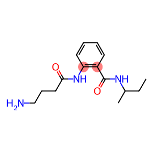 2-[(4-aminobutanoyl)amino]-N-(sec-butyl)benzamide
