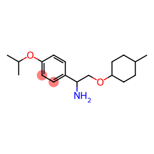 1-{1-amino-2-[(4-methylcyclohexyl)oxy]ethyl}-4-(propan-2-yloxy)benzene