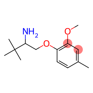 1-(2-amino-3,3-dimethylbutoxy)-2-methoxy-4-methylbenzene