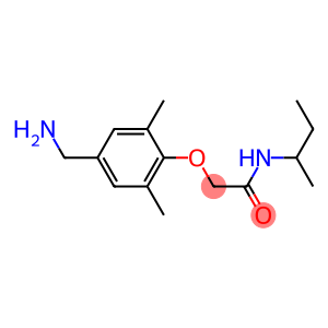 2-[4-(aminomethyl)-2,6-dimethylphenoxy]-N-(butan-2-yl)acetamide