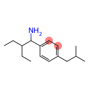 1-(1-amino-2-ethylbutyl)-4-(2-methylpropyl)benzene
