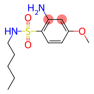 2-amino-4-methoxy-N-pentylbenzene-1-sulfonamide
