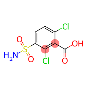 3-(aminosulfonyl)-2,6-dichlorobenzoic acid