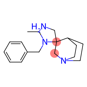 3-(aminomethyl)-N-benzyl-N-ethyl-1-azabicyclo[2.2.2]octan-3-amine