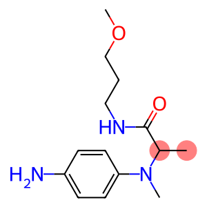 2-[(4-aminophenyl)(methyl)amino]-N-(3-methoxypropyl)propanamide