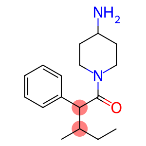 1-(4-aminopiperidin-1-yl)-3-methyl-2-phenylpentan-1-one
