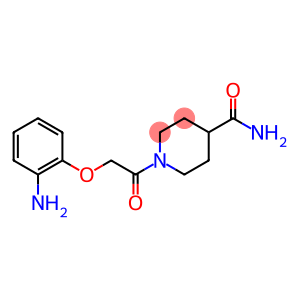 1-[(2-aminophenoxy)acetyl]piperidine-4-carboxamide