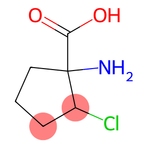 1-AMINO-2-CHLOROCYCLOPENTANECARBOXYLIC ACID