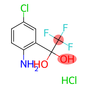 1-(2-Amino-5-Chlorophenyl)-2,2,2-Trifluoroethane-1,1-Diol HCl