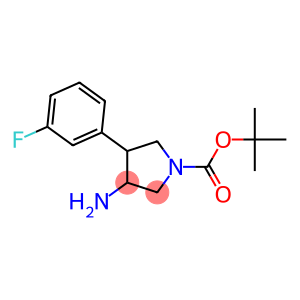 3-AMINO-4-(3-FLUOROPHENYL)-1-BOC-PYRROLIDINE