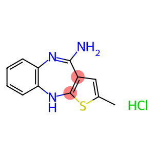 4-Amino-2-methyl-10H-thieno [2,3-b] [1,5] benxodiazepine hydrochloride