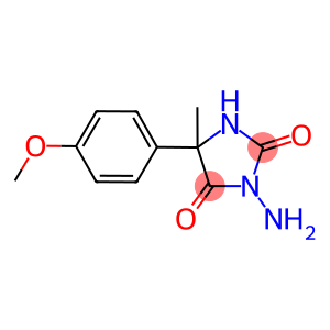 3-AMINO-5-(4-METHOXY-PHENYL)-5-METHYL-IMIDAZOLIDINE-2,4-DIONE