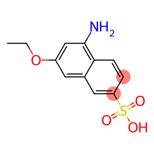 5-amino-7-ehtoxy-2-naphthalenesulfonic acid