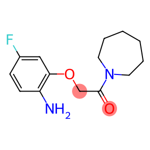 2-(2-amino-5-fluorophenoxy)-1-(azepan-1-yl)ethan-1-one