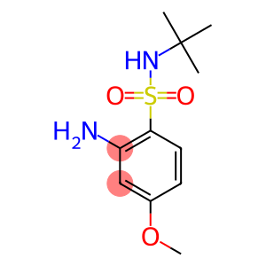 2-amino-N-tert-butyl-4-methoxybenzene-1-sulfonamide