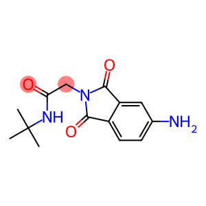 2-(5-amino-1,3-dioxo-2,3-dihydro-1H-isoindol-2-yl)-N-tert-butylacetamide
