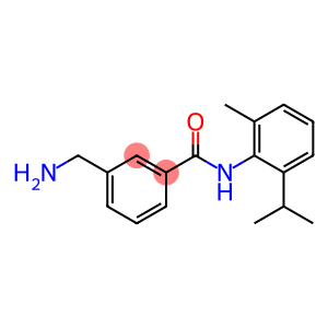 3-(aminomethyl)-N-[2-methyl-6-(propan-2-yl)phenyl]benzamide