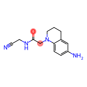 2-(6-amino-1,2,3,4-tetrahydroquinolin-1-yl)-N-(cyanomethyl)acetamide