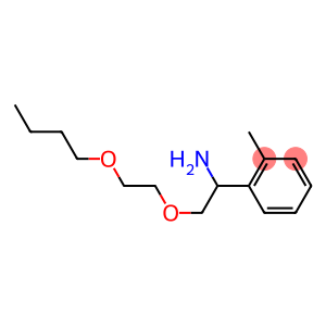 1-[1-amino-2-(2-butoxyethoxy)ethyl]-2-methylbenzene
