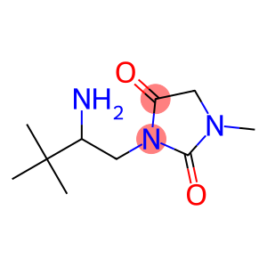 3-(2-amino-3,3-dimethylbutyl)-1-methylimidazolidine-2,4-dione
