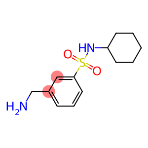 3-(aminomethyl)-N-cyclohexylbenzenesulfonamide