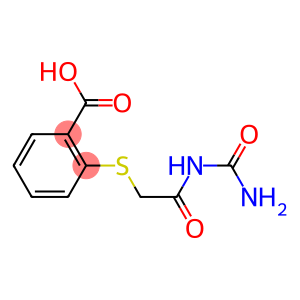 2-({2-[(aminocarbonyl)amino]-2-oxoethyl}thio)benzoic acid