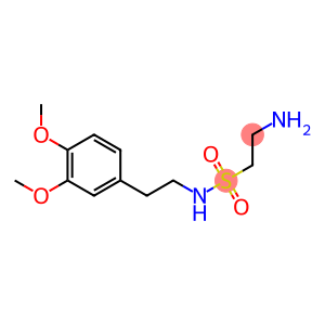 2-amino-N-[2-(3,4-dimethoxyphenyl)ethyl]ethane-1-sulfonamide