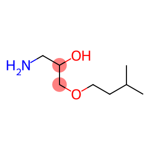 1-amino-3-(3-methylbutoxy)propan-2-ol