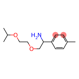 1-{1-amino-2-[2-(propan-2-yloxy)ethoxy]ethyl}-4-methylbenzene