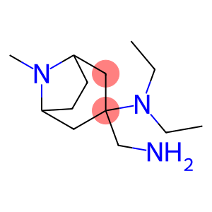 3-(aminomethyl)-N,N-diethyl-8-methyl-8-azabicyclo[3.2.1]octan-3-amine