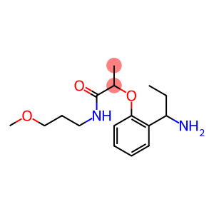 2-[2-(1-aminopropyl)phenoxy]-N-(3-methoxypropyl)propanamide