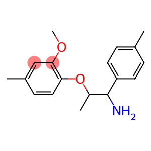 1-{[1-amino-1-(4-methylphenyl)propan-2-yl]oxy}-2-methoxy-4-methylbenzene