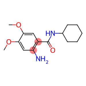 2-amino-N-cyclohexyl-4,5-dimethoxybenzamide