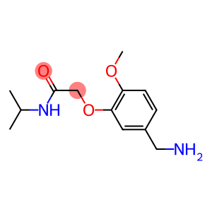 2-[5-(aminomethyl)-2-methoxyphenoxy]-N-(propan-2-yl)acetamide