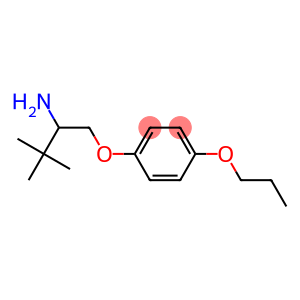 1-(2-amino-3,3-dimethylbutoxy)-4-propoxybenzene