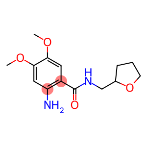 2-amino-4,5-dimethoxy-N-(tetrahydrofuran-2-ylmethyl)benzamide